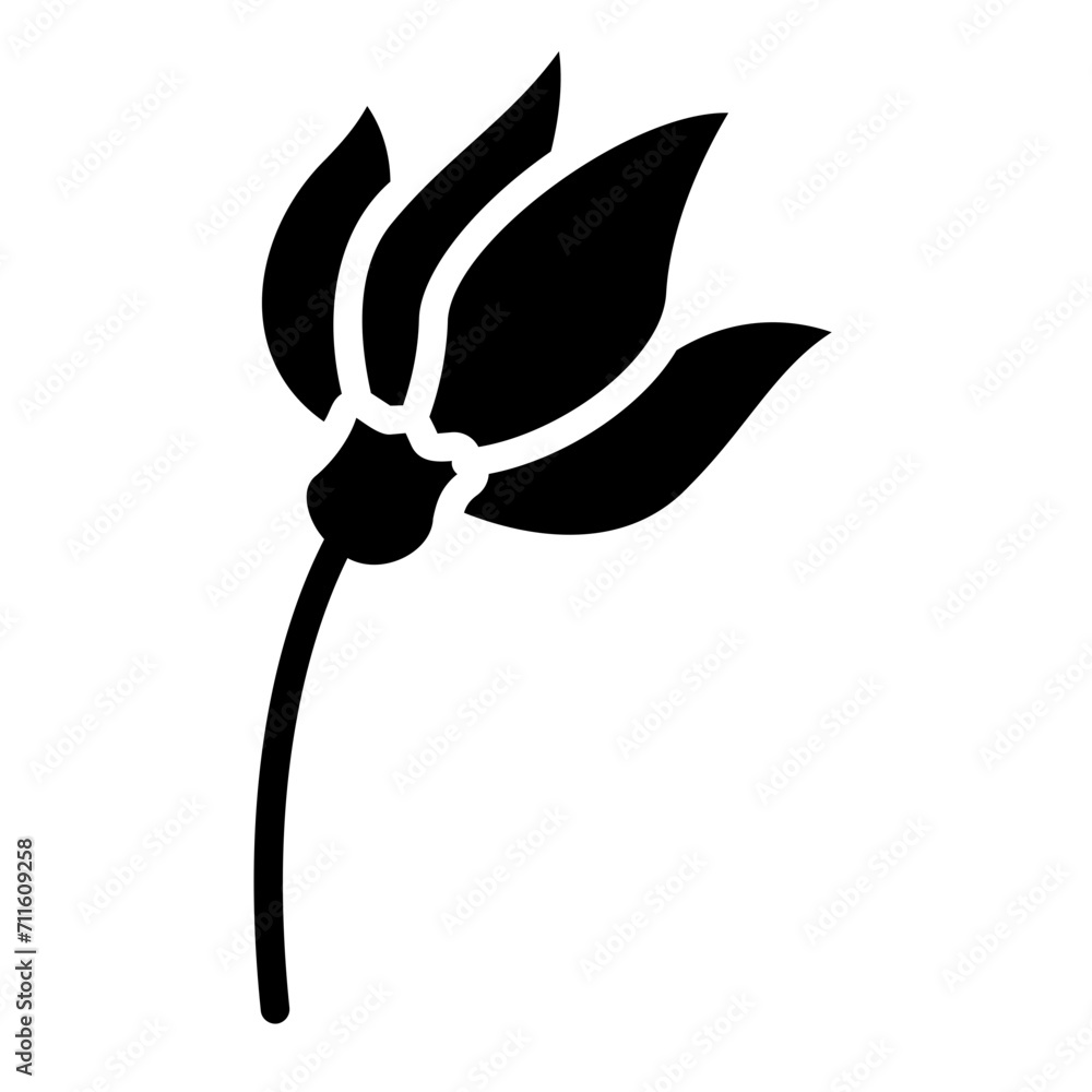 flower glyph icon flower glyph icon
