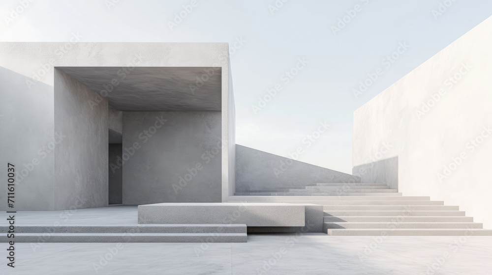 Minimalist architectural design composition Minimalist architectural design composition