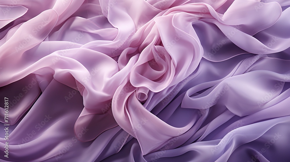 Fototapeta premium Soft bedsheets for background. Luxurious bedsheet covers. Floating fabric for wallpaper.