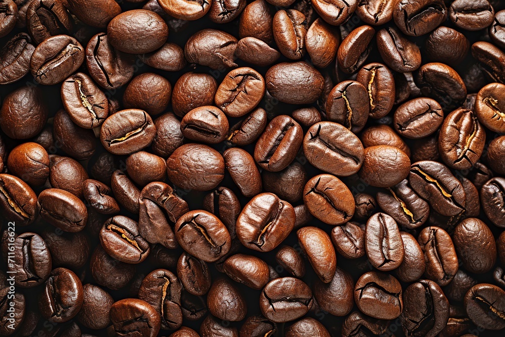 Obraz premium coffee beans background