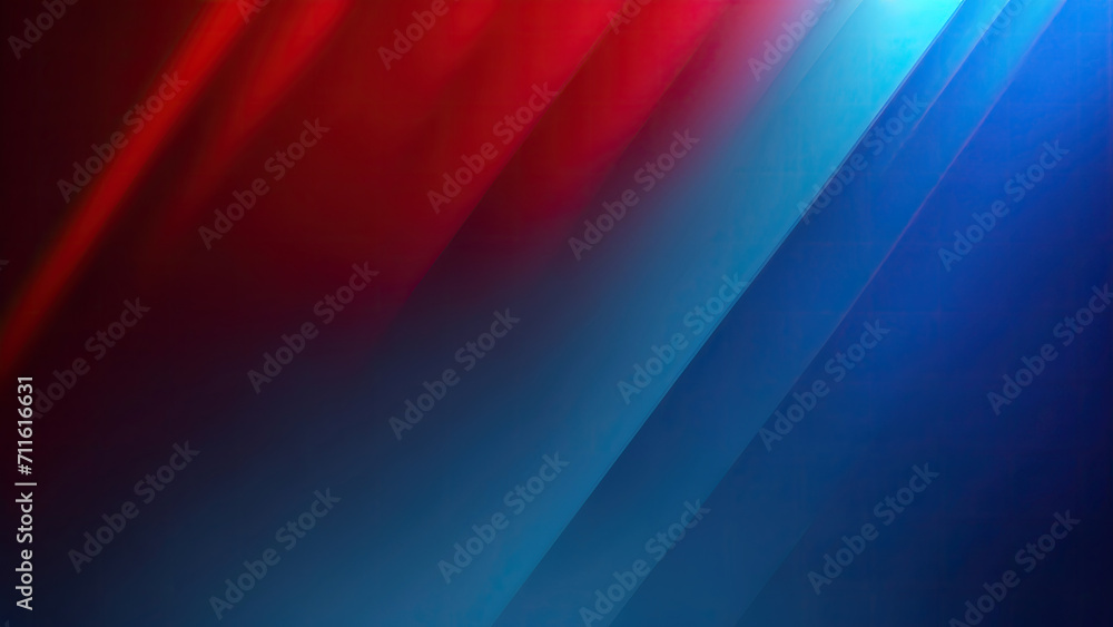 Blurred Red blue and teal texture Dark gradient background