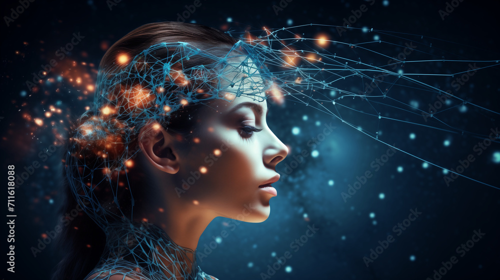 Telepathic communication, communications through the mind. mind power control by thought Telepathic communication, communications through the mind. mind power control by thought