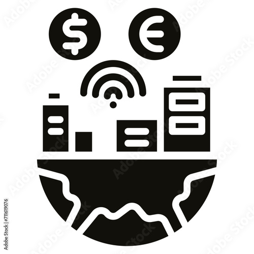 Infrastructure icon vector image. Can be used for Gig Economy.