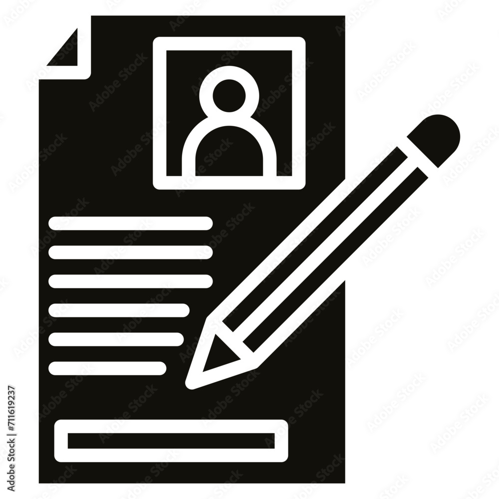Job Application icon vector image. Can be used for Gig Economy. Job Application icon vector image. Can be used for Gig Economy.