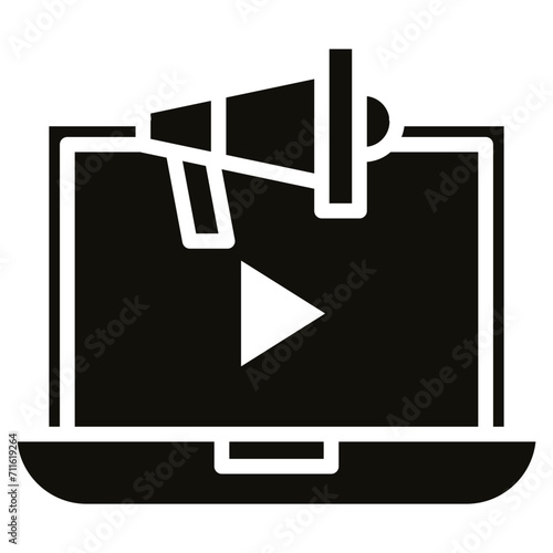 Online Marketing icon vector image. Can be used for Gig Economy.