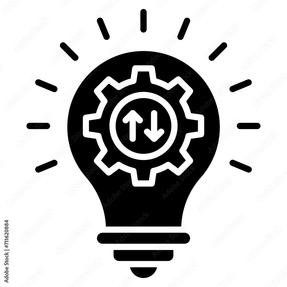 Lean Management icon vector image. Can be used for Marketing Technology. Lean Management icon vector image. Can be used for Marketing Technology.