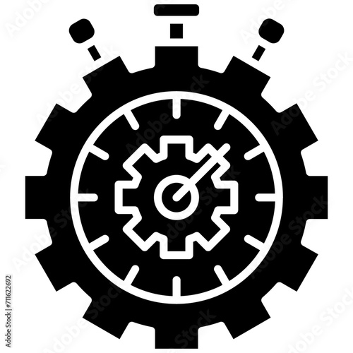 Fast Processing icon vector image. Can be used for Web Hosting.