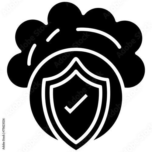 Safety icon vector image. Can be used for Web Hosting.