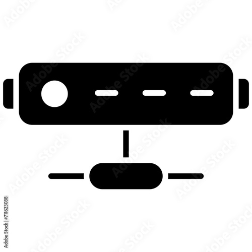 Server icon vector image. Can be used for Web Hosting.