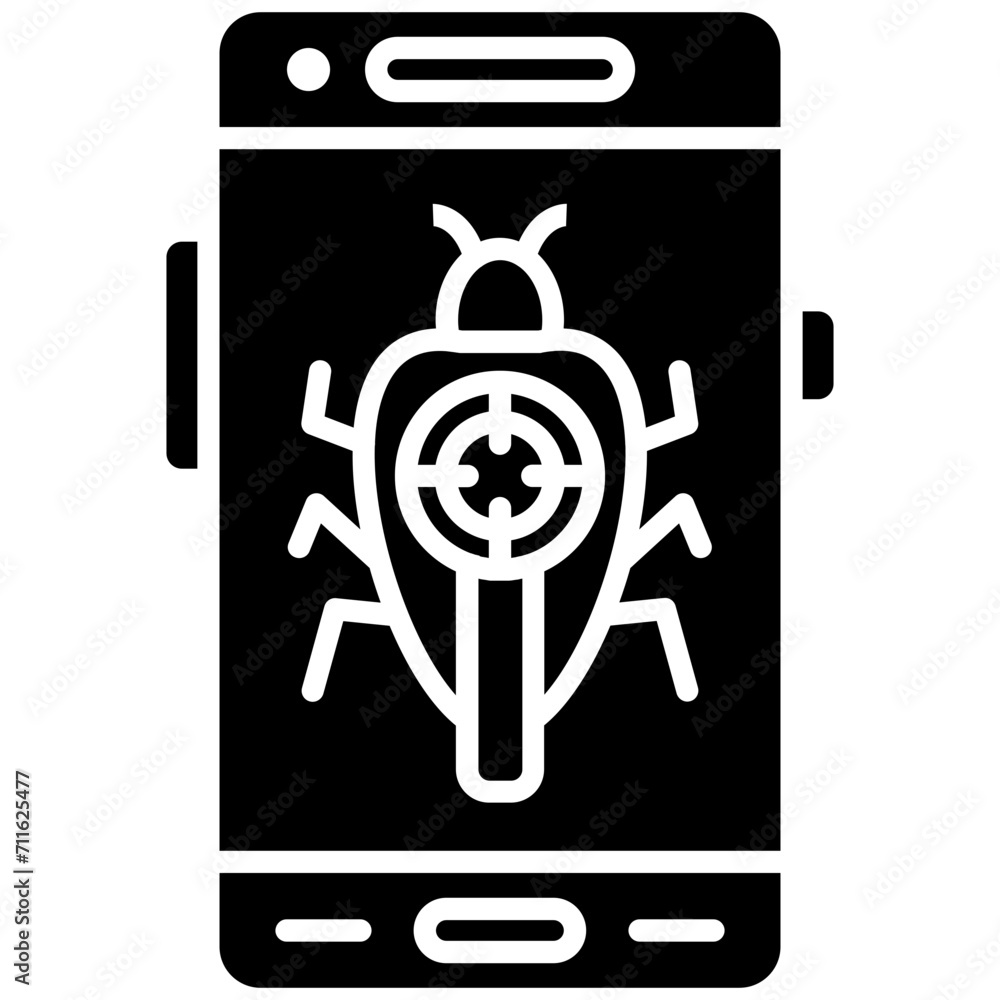 Debug icon vector image. Can be used for Mobile App Development. Debug icon vector image. Can be used for Mobile App Development.