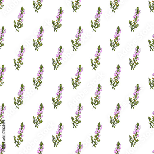 Seamless pattern with field restharrow