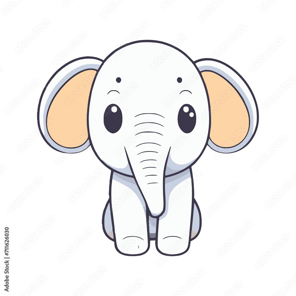 Cute Elephant wild animal vector EPS Cute Elephant wild animal vector EPS