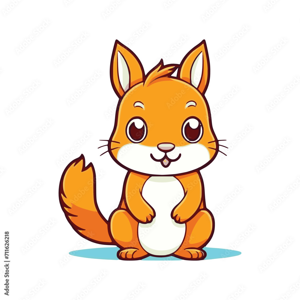 Cute Squirrel wild animal vector EPS Cute Squirrel wild animal vector EPS