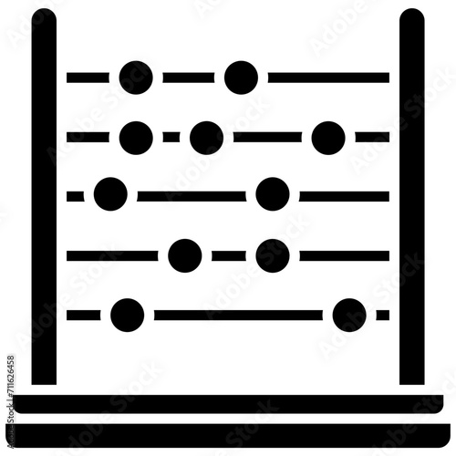 Abacus icon vector image. Can be used for Fintech.