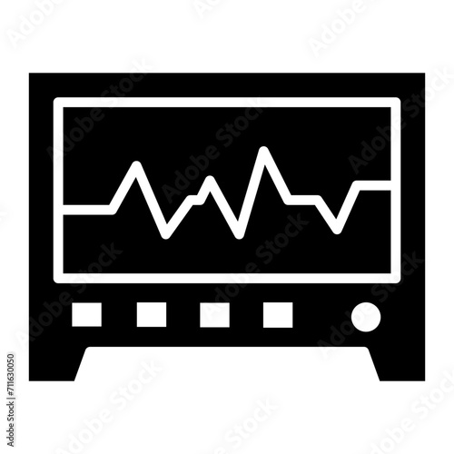 Seismograph icon vector image. Can be used for Natural Disaster.