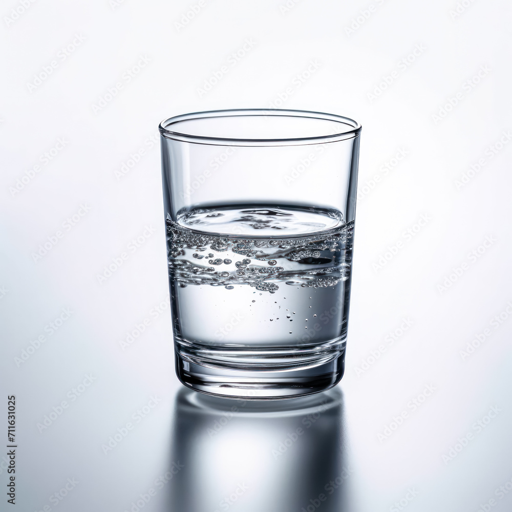 Pure refreshment, Crystal clear water in a glass on a radiant background, embodying the essence of vitality and the invigorating source of natural energy. Pure refreshment, Crystal clear water in a glass on a radiant background, embodying the essence of vitality and the invigorating source of natural energy.