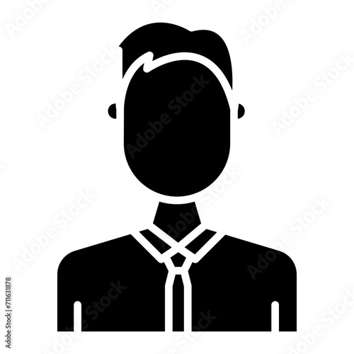 Office Worker icon vector image. Can be used for Humans.