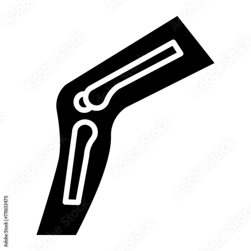 Patella icon vector image. Can be used for Human Anatomy.