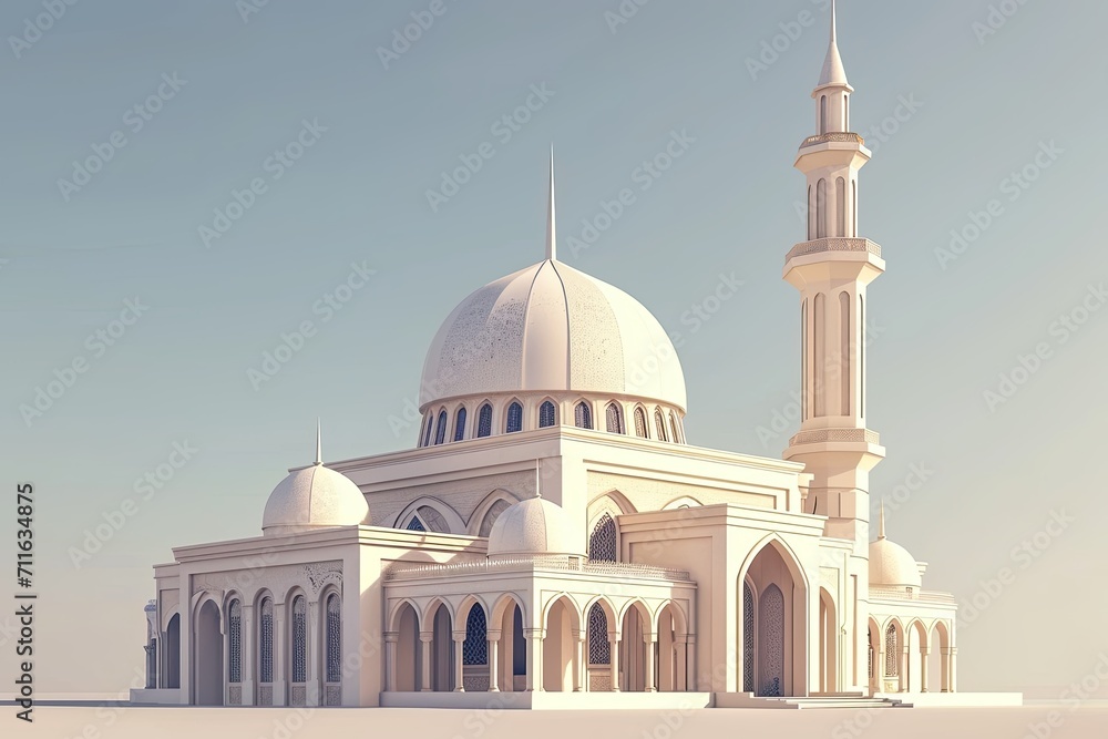 beautifully designed mosque