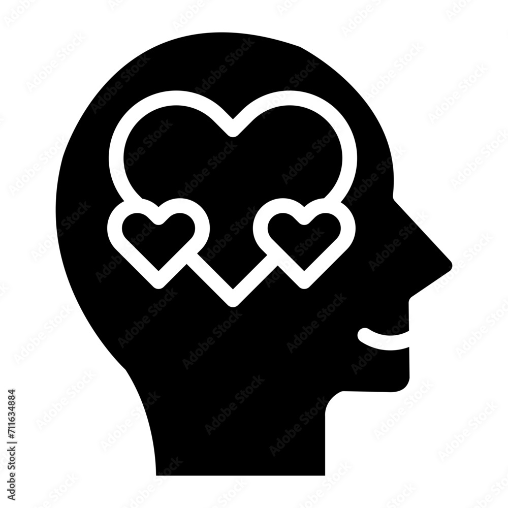 Self Acceptance icon vector image. Can be used for Personality Traits. Self Acceptance icon vector image. Can be used for Personality Traits.