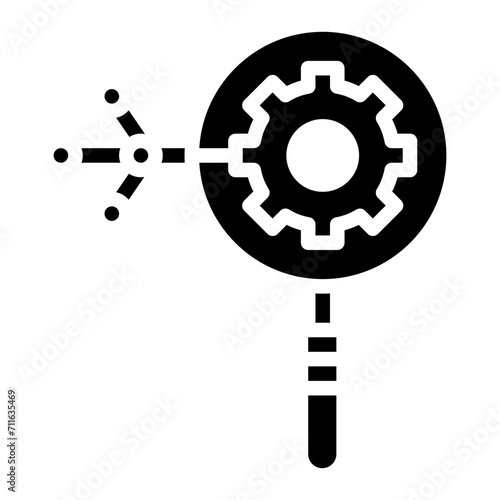 Root Cause Analysis icon vector image. Can be used for Quality Assurance.