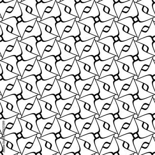 Seamless models. Modern stylish texture. Monochrome, simple. Vector.