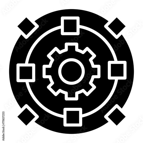 Synthesis icon vector image. Can be used for Journalism.
