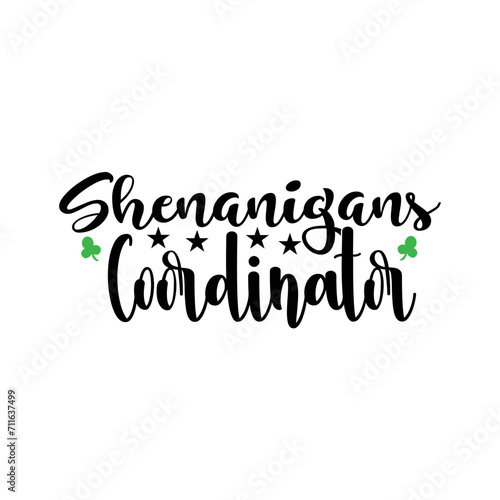 Shenanigans Coordinator SVG Cut File