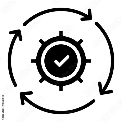 Consistency icon vector image. Can be used for Leadership.