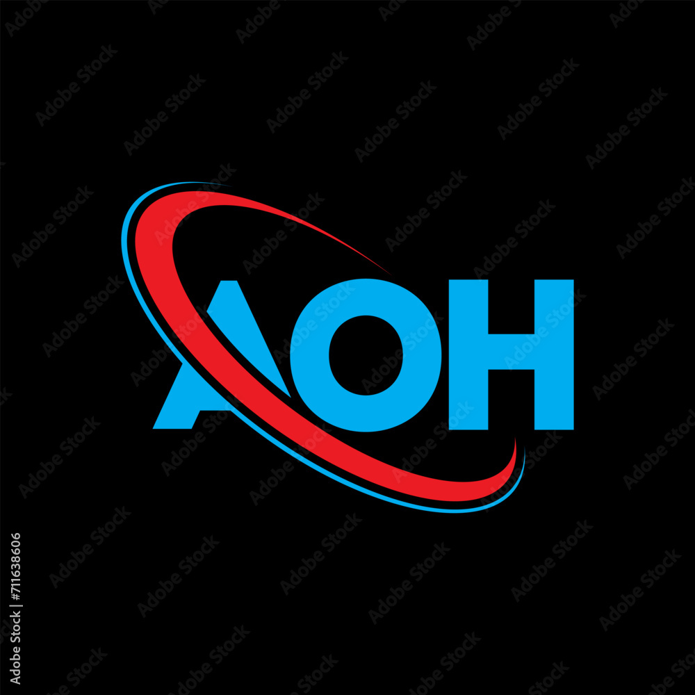 AOH logo. AOH letter. AOH letter logo design. Initials AOH logo linked with circle and uppercase monogram logo. AOH typography for technology, business and real estate brand. AOH logo. AOH letter. AOH letter logo design. Initials AOH logo linked with circle and uppercase monogram logo. AOH typography for technology, business and real estate brand.
