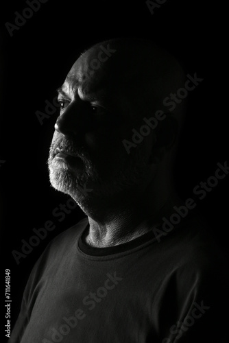 body expression body movements man in black and white photo fine art silhouette expression