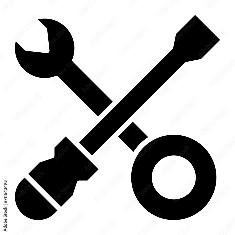 Screwdriver icon vector image. Can be used for Fathers Day. Screwdriver icon vector image. Can be used for Fathers Day.