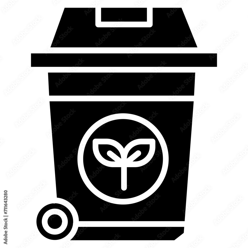 Compost Bin icon vector image. Can be used for Earth Day. Compost Bin icon vector image. Can be used for Earth Day.
