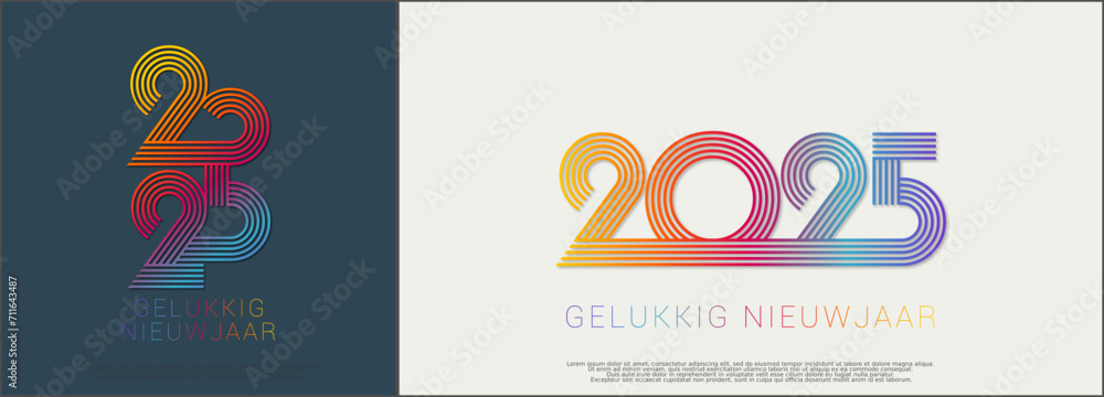 2025 - gelukkig nieuwjaar 2025