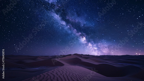 Starry Night Over the Sand Dunes.