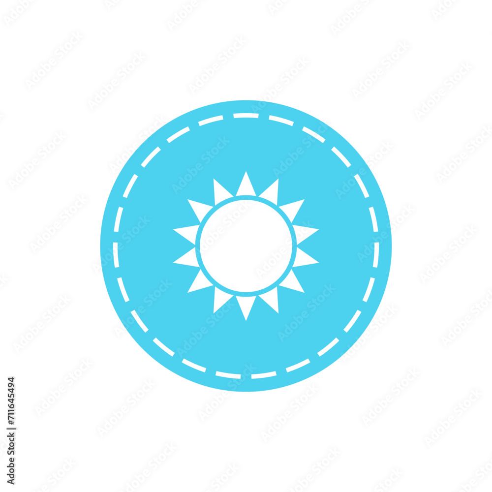 Blue Weather Icon