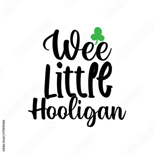 Wee Little Hooligan SVG Cut File