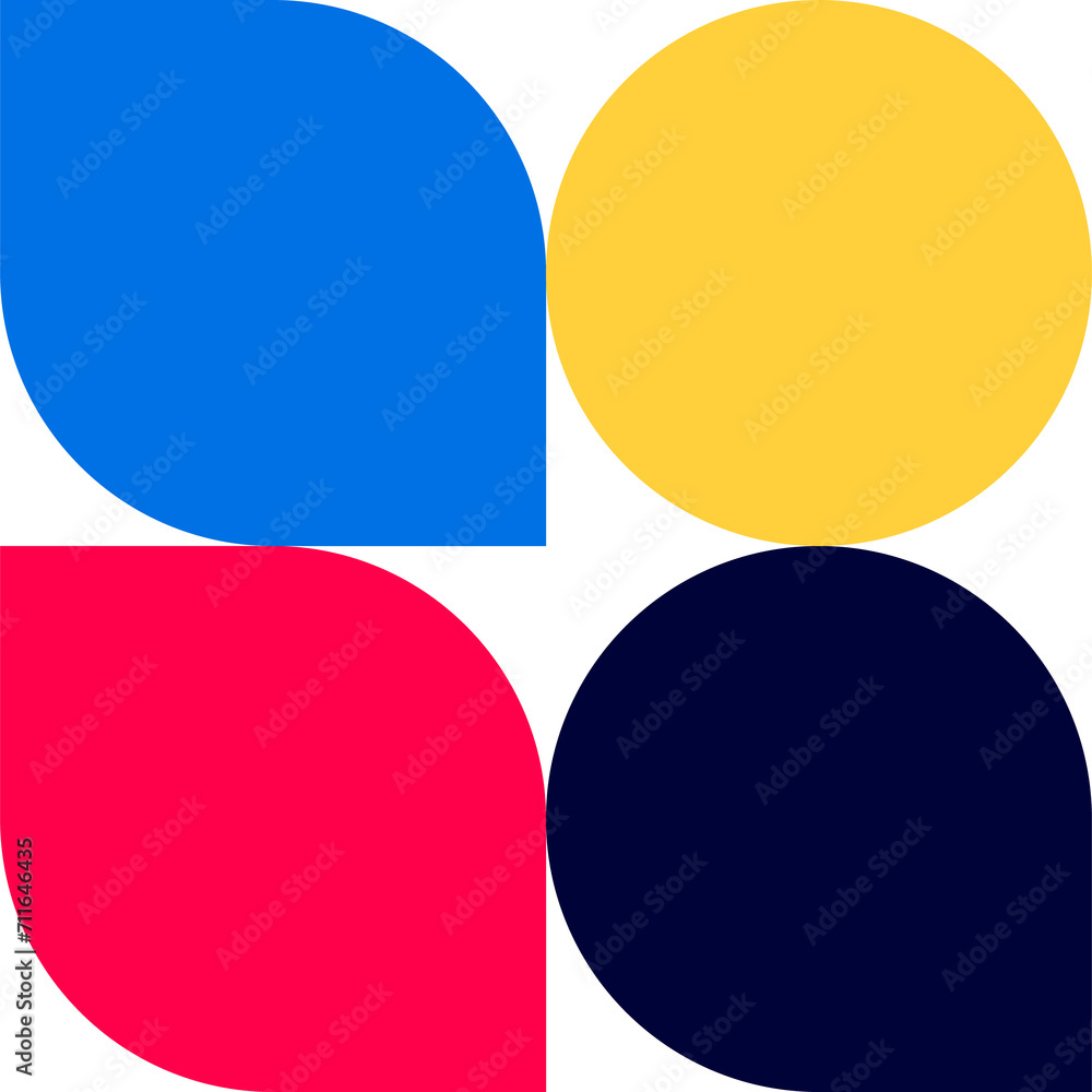 Abstract shapes, artwork design element Abstract shapes, artwork design element