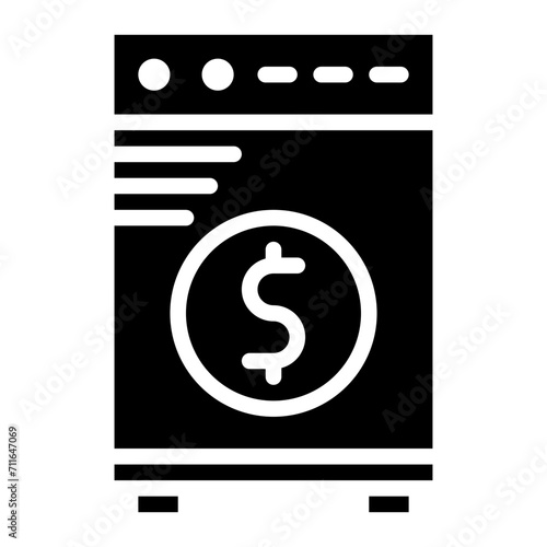 Money Laundering icon vector image. Can be used for Corruption.