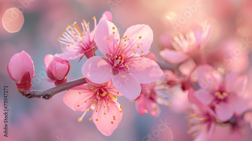 A flowering tree in spring.