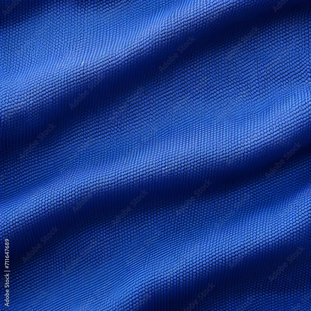 Blue crumpled fabric as a background Blue crumpled fabric as a background