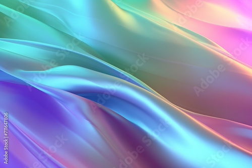 Close Up of Colorful Cell Phone on a Vibrant Background