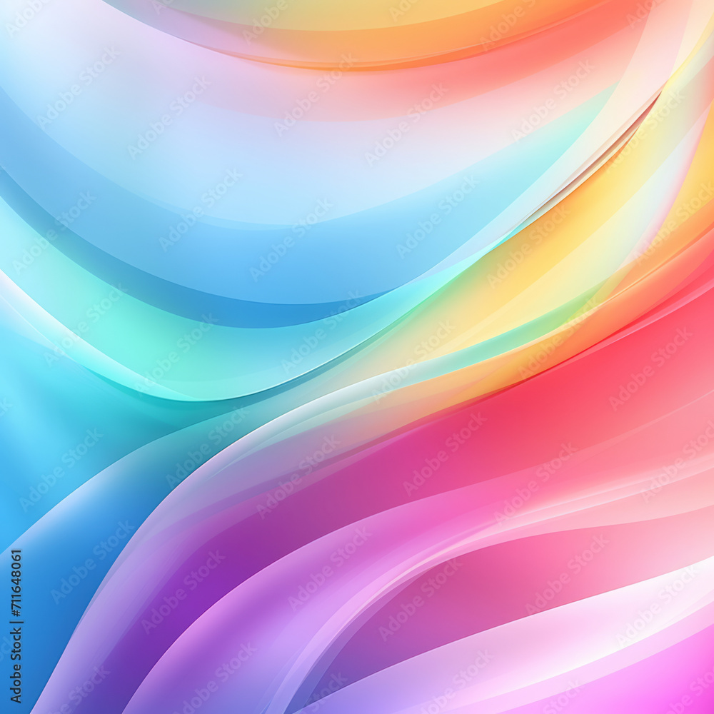 Obraz premium Close up of Vibrant Cell Phone on Colorful Background