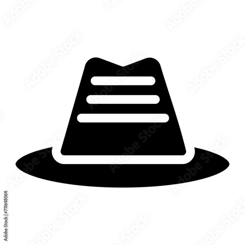 Swindlers Hat icon vector image. Can be used for Corruption.