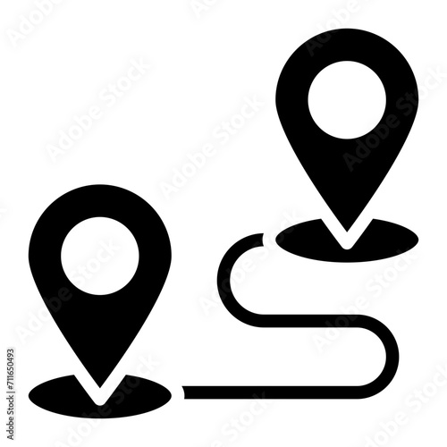 Long Distance icon vector image. Can be used for Friendship. photo