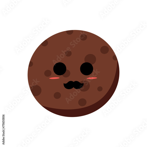 Kawaii Chocolate Illustration