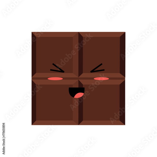 Kawaii Chocolate Illustration