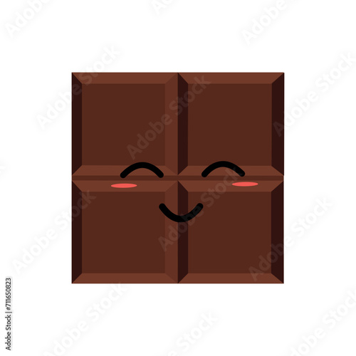 Kawaii Chocolate Illustration