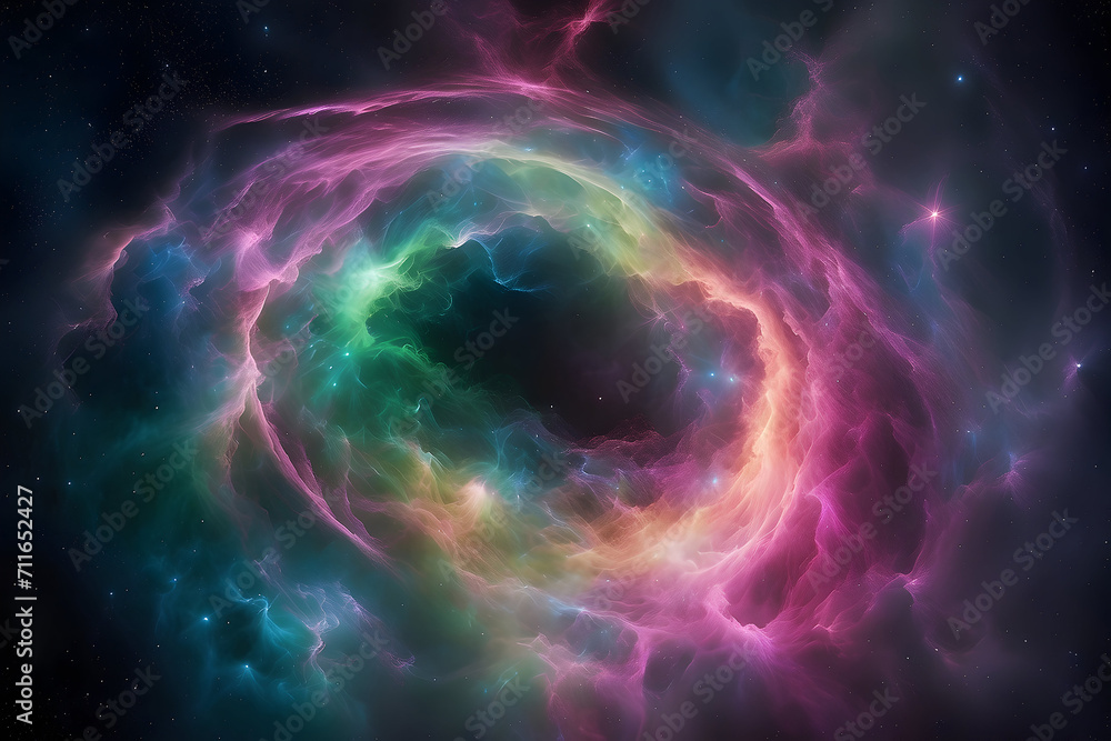 Beautiful cosmic space background. Generative AI Beautiful cosmic space background. Generative AI