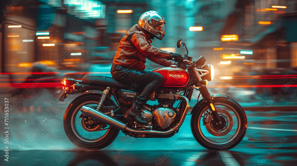 A visually powerful image of a motorcycle policeman on duty, navigating through city traffic with precision and authority, showcasing the balance of mobility and control in law enf A visually powerful image of a motorcycle policeman on duty, navigating through city traffic with precision and authority, showcasing the balance of mobility and control in law enf